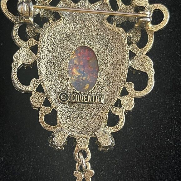 Vintage Sarah Coventry "Contessa" Rhinestone Brooch/Pendant Gently Loved - Picture 4 of 5